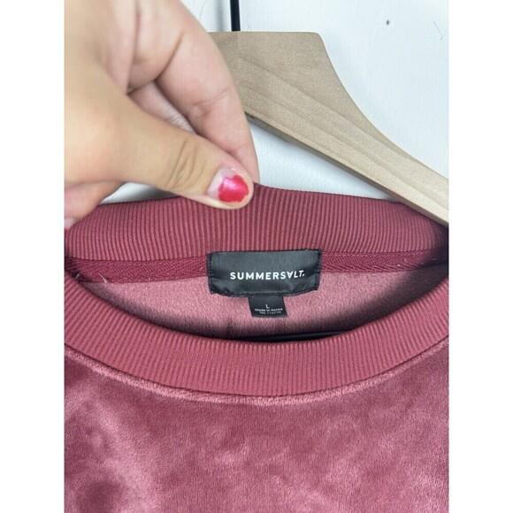 Summersalt Women's Sweater in Dusty Rose - Picture 7 of 14